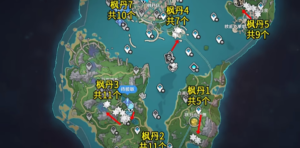 原神虹彩蔷薇怎么采集
