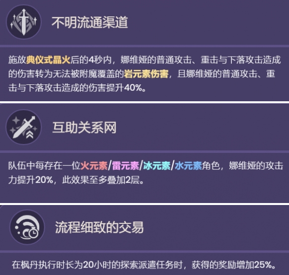原神娜维娅技能怎么样