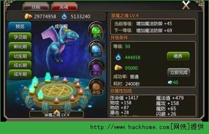 龙之守护宠物升级详解