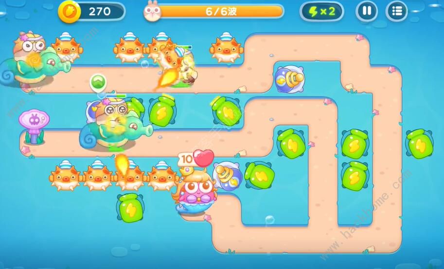 保卫萝卜4海的闺女第39关怎么过 海的闺女第39关通关攻略图片6