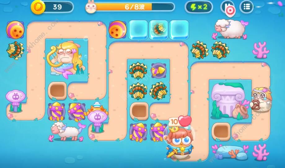 保卫萝卜4海的闺女第65关怎么过 海的闺女第65关速通攻略图片5