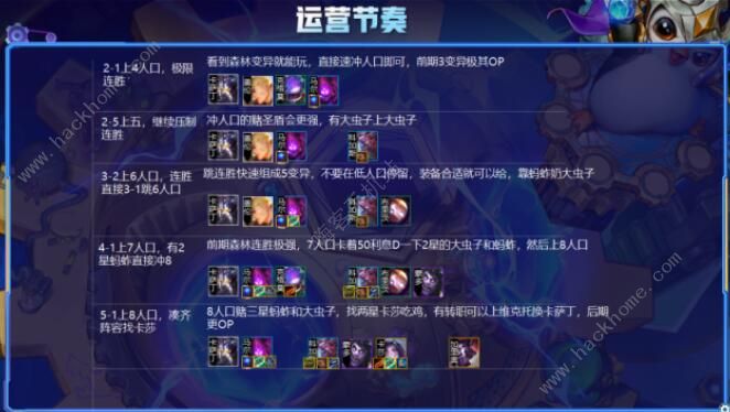 云顶之弈s6森林变异阵容攻略 森林变异阵容运营思路图片2