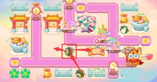 保卫萝卜4周赛10.11攻略 周赛10.11无伤通关教程图片3
