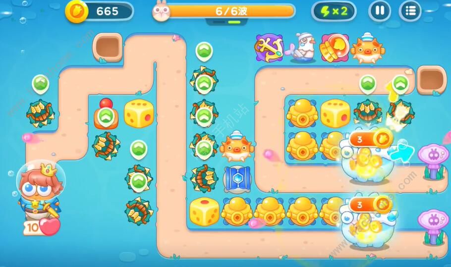 保卫萝卜4海的闺女第45关攻略 海的闺女第45关怎么过图片10