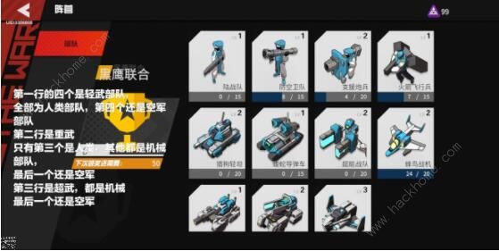 战争2061部队怎么搭配 最强部队搭配攻略
