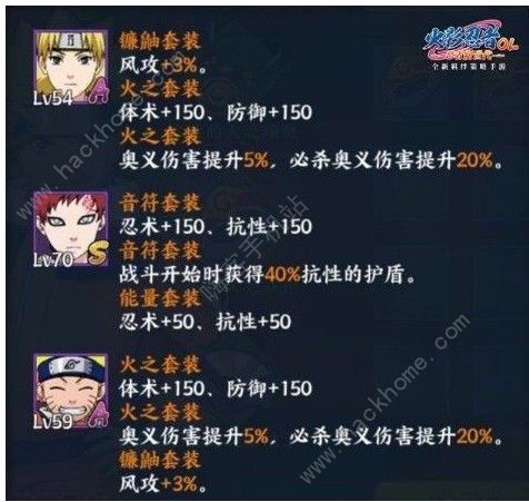 火影忍者OL饰品怎么搭配 饰品搭配攻略图片2