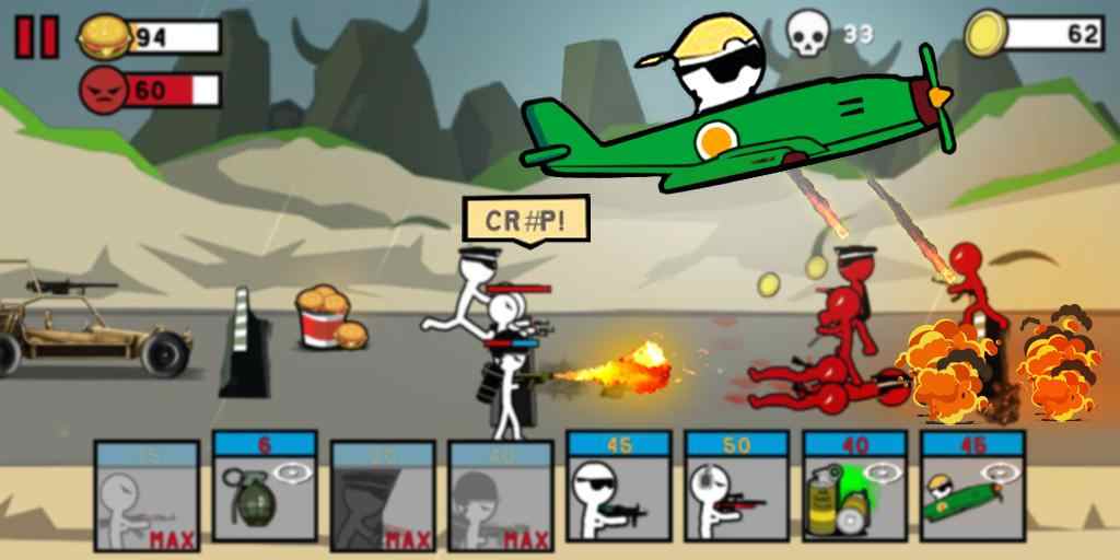 Stickman Army汉化手机版下载 v2.2