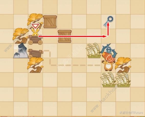 原神纸影寻肴第四关怎么过 兰熏隐咸香通关走法路线图图片3