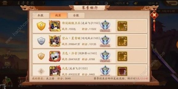 少年三国志2王者竞技有什么奖励 王者竞技奖励大全图片2