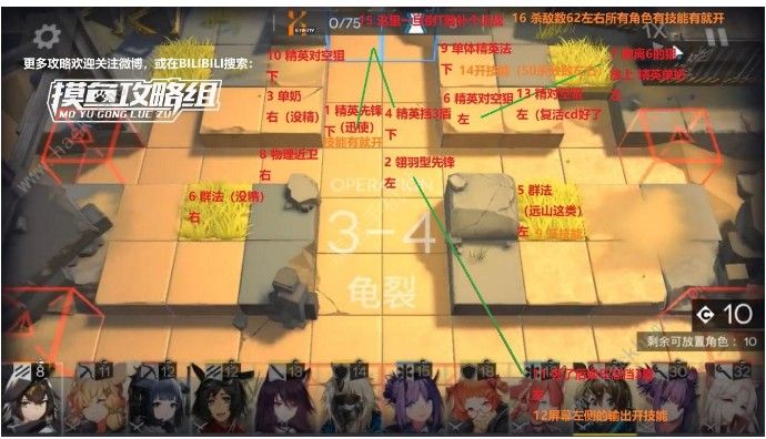 明日方舟3-4怎么过 3-4低配三星攻略图片3