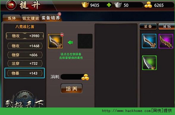 武极天下手游装备强化攻略 装备培养技巧