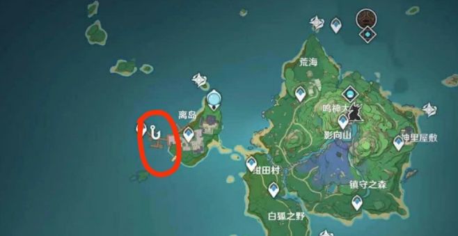 原神钓鱼点位置大全 全地图钓鱼点位置一览图片10