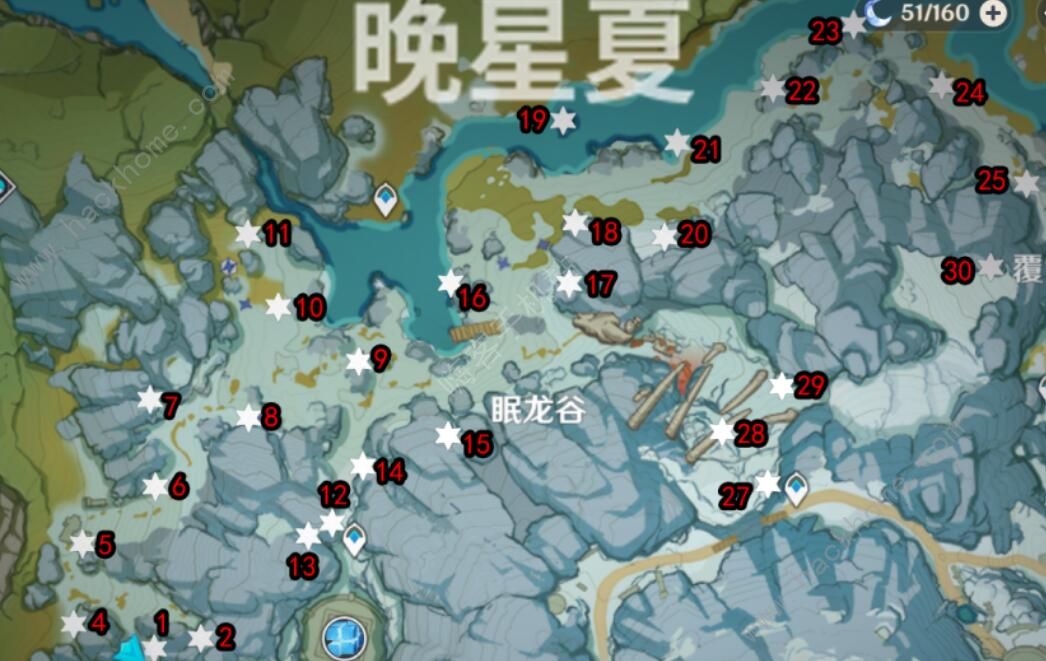 原神肃霜之路宝箱大全 肃霜之路宝箱位置详解