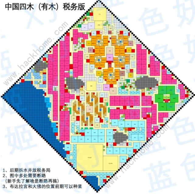 模拟帝国中国布局图 华夏前中后期布局攻略图片14