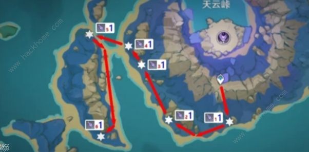 原神鬼兜虫采集点2022 2.8版本鬼兜虫采集路线图图片6