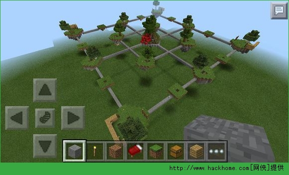 我的世界0.12.1空岛战争建造教程图片2