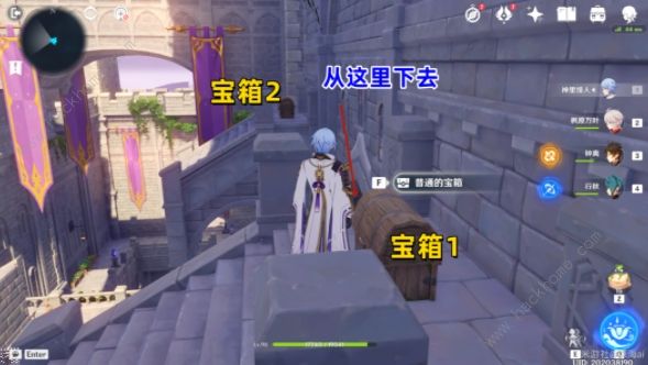 原神幽夜高城菲谢尔秘境攻略大全 菲谢尔秘境海螺及宝箱位置总汇