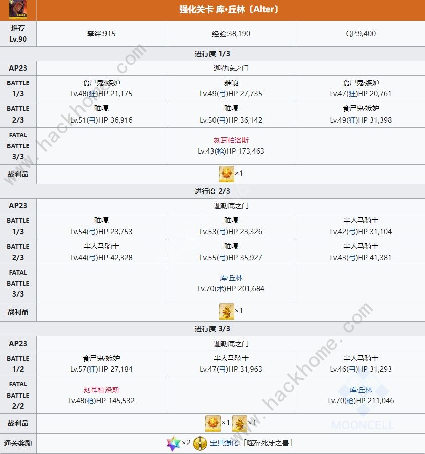 fgo六周年从者强化关卡配置 从者强化全任务通关攻略图片12