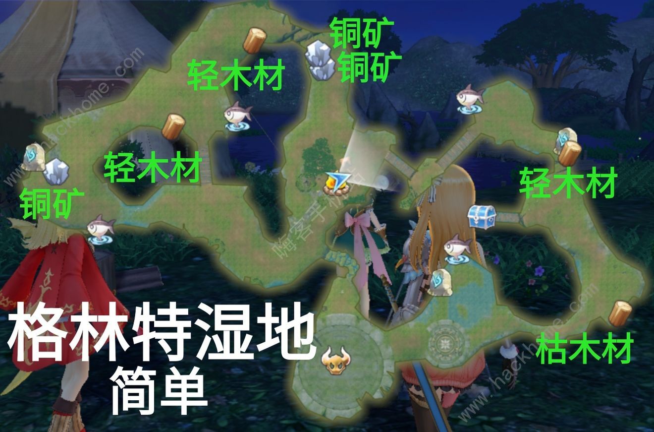 玛娜希斯回响全地图采集点大全 所有区域资源采集分布总汇图片5