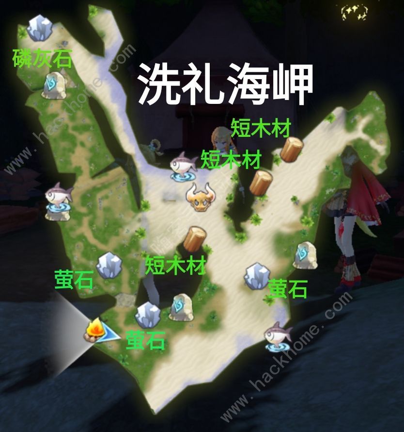 玛娜希斯回响全地图采集点大全 所有区域资源采集分布总汇图片7