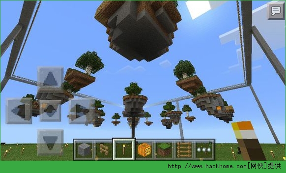 我的世界0.12.1空岛战争建造教程