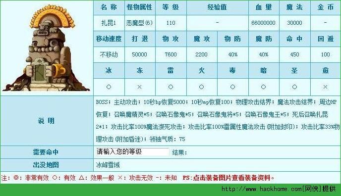 冒险岛手游扎昆主体资料大曝光图片2