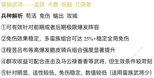 三国志战略版木鹿大王阵容怎么选 木鹿大王阵容选择详解​