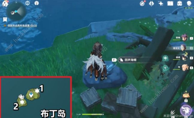 原神回声轻叙第一天攻略 回声海螺全收集位置总汇图片4