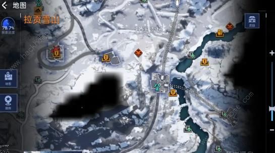 星球重启拉贡雪山区域委托位置在哪 拉贡雪山限时训练位置一览图片5