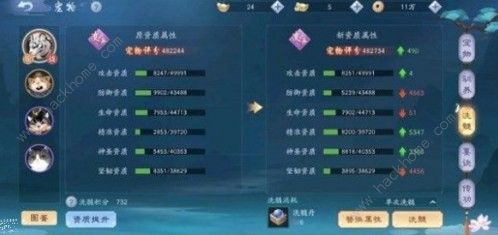 新笑傲江湖手游变异宠物怎么用洗髓丹 高效使用洗髓丹方法详解图片2