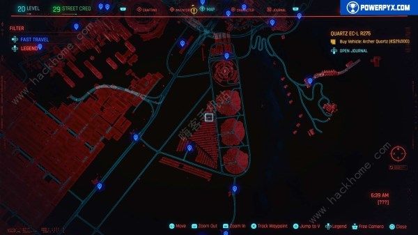 赛博朋克2077快速移动数据终端地图点大全：所有移动传送点分享图片1
