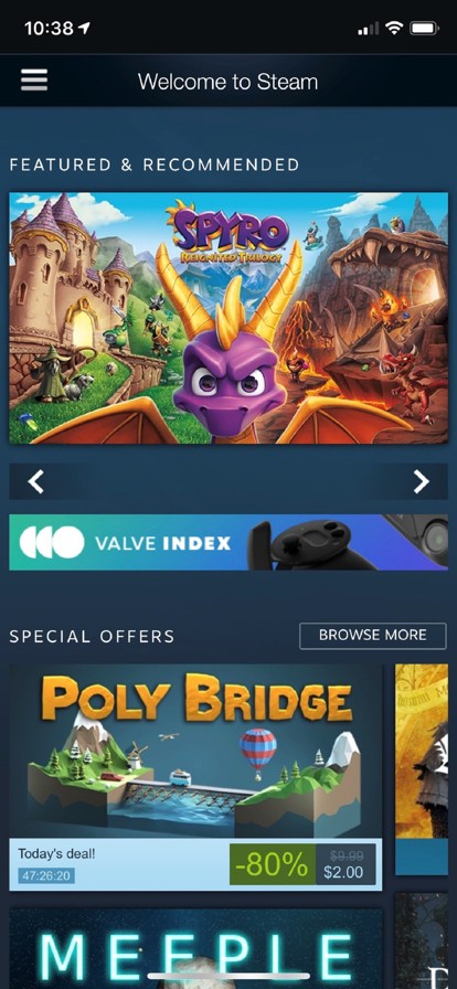Steam手机版最新免费下载v3.9.2
