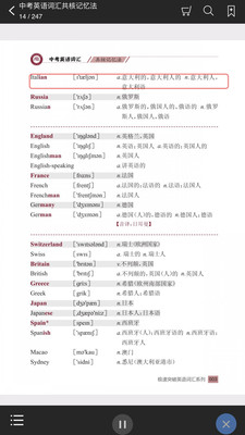 中考英语词汇共核记忆法最新版免费下载地址v2.68.011