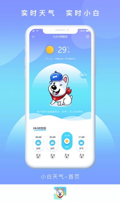 小白天气安卓版下载v1.0.0