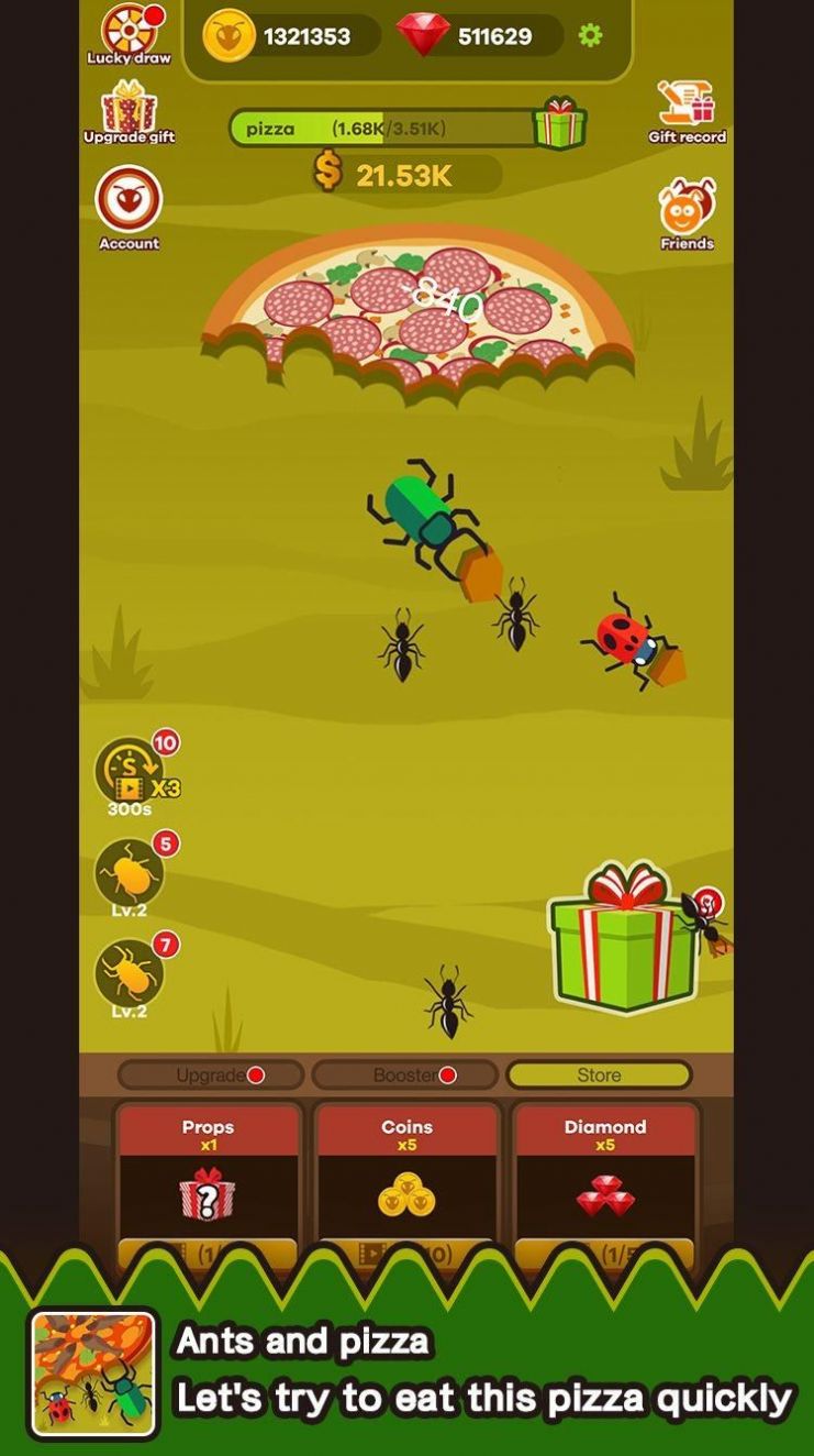 蚂蚁和披萨安卓版下载v1.0.8