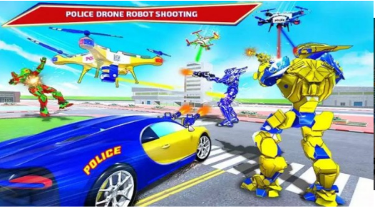 警车机器人汽车安卓版下载v1.0