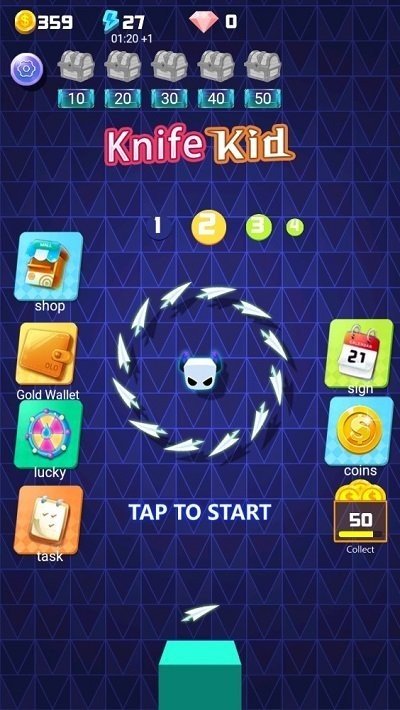 五颜六色的飞刀安卓版下载v1.0.0