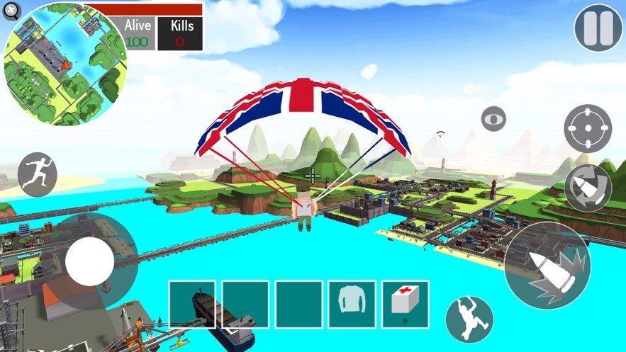 迷你跳伞吃鸡世界最新版下载v1.1