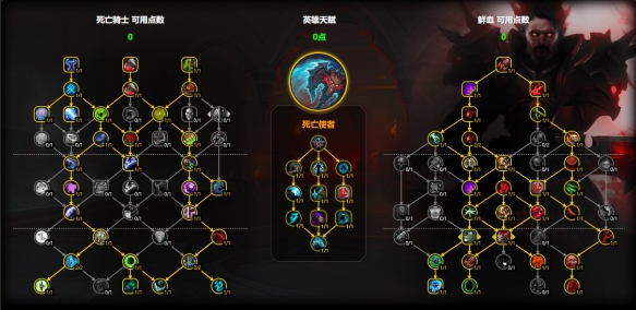 魔兽世界血DK天赋怎么加点
