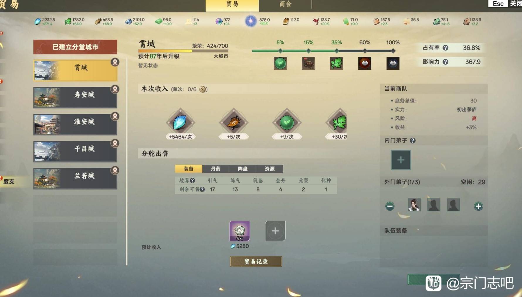 宗门志通用玩法攻略 全难度通用玩法分享图片18