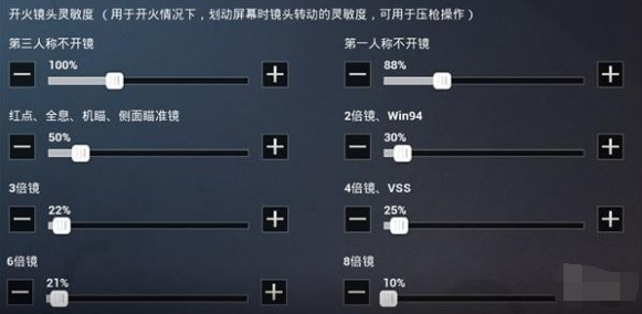 和平精英灵敏度分享码有哪些