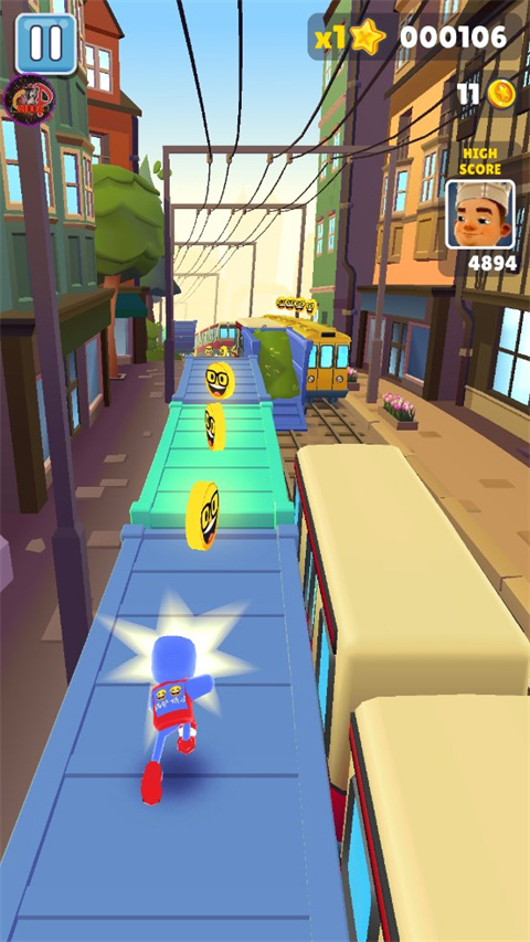 地铁跑酷锅铲QAQ中文定制版手机免费下载v3.7.0