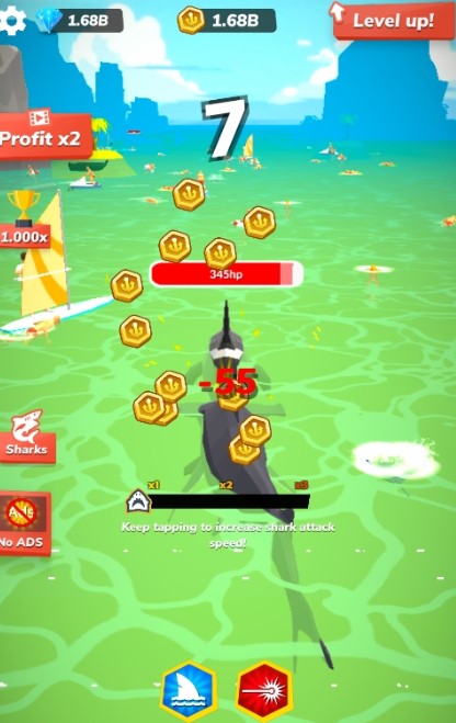 贪吃大白鲨安卓版下载v3.4
