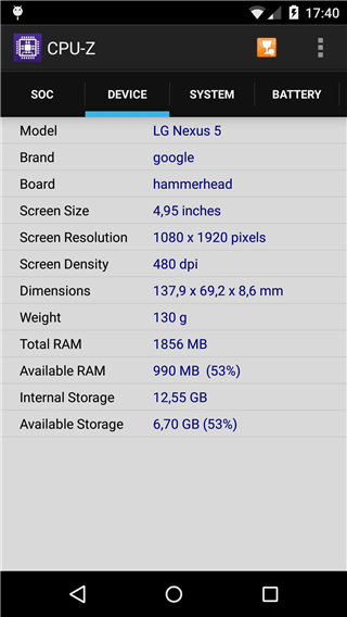 Z软件手机版下载-CPU-Z手机版免费安卓下载v1.45