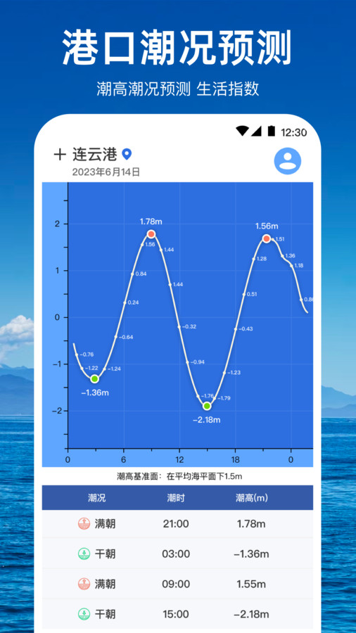 潮汐天气预报安卓版免费下载v3.0.0973软件