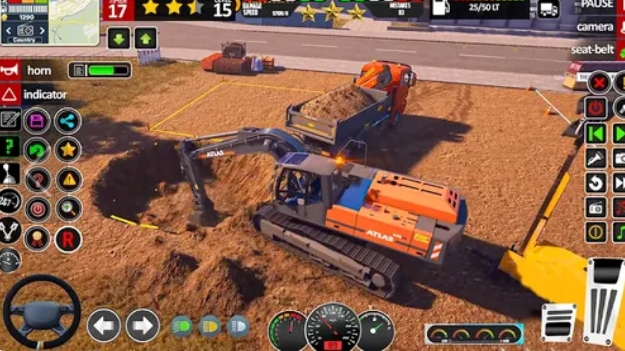 挖沙机JCB卡车无广告版下载 v7