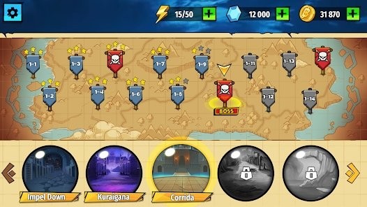 火柴人海贼王战斗v5.4