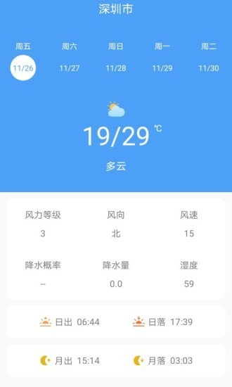 美美天气v1.3.8