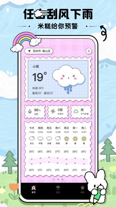 米糕天气v1.0.0