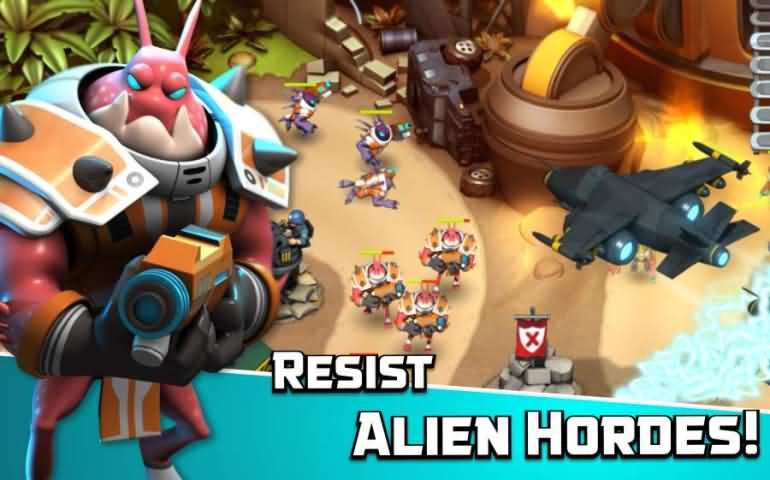 异星入侵TD游戏最新改进版（Alien Creeps） v2.16.1